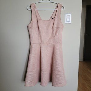 Light Pink Lulu's Skater Dress (Only worn once)